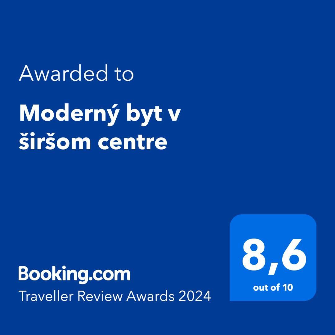 شقة Moderny Byt V Sirsom Centre براتسيلافا المظهر الخارجي الصورة
